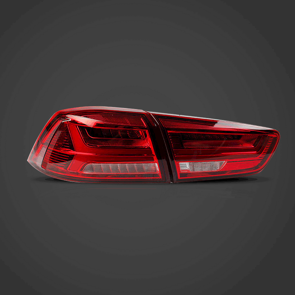 LED Tail Light Assembly With Sequential Turn Signal For 2008-2017 Mitsubishi Lancer & EVO X