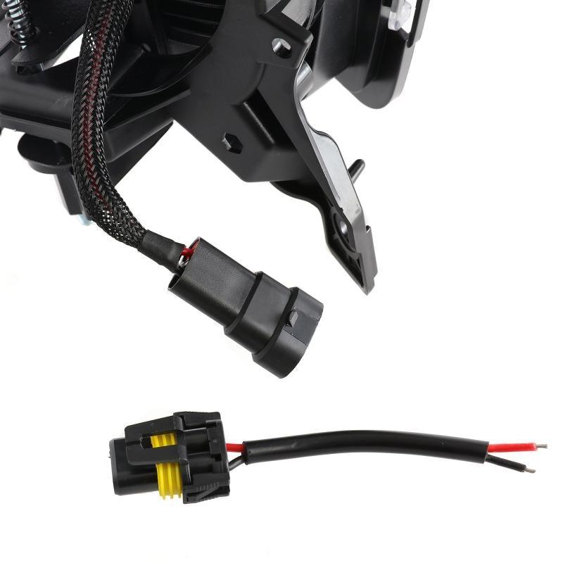 (2pcs/set) 36W LED Fog Lights for Dodge Ram 1500 2013 2014 2015 2016 2017 2018 (Black)