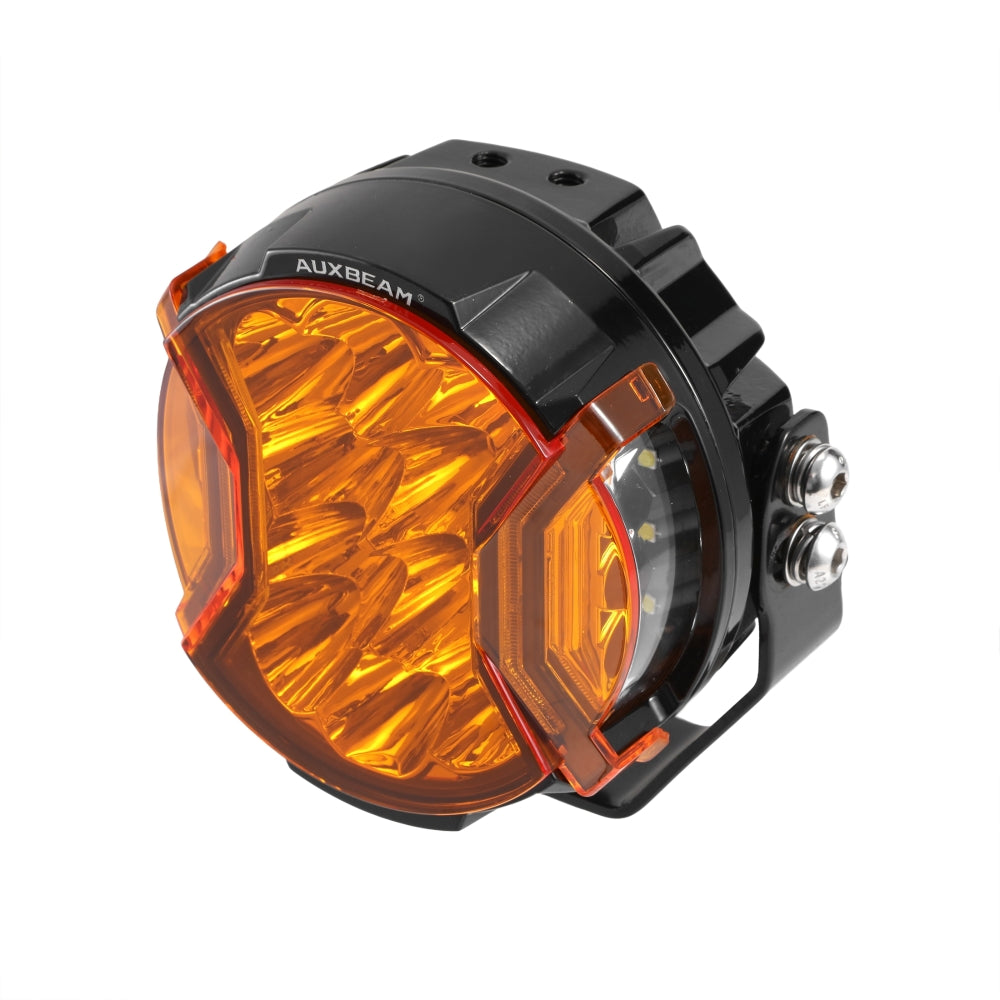 V-ULTRA Series 3/5/7 Inch LED Pod Lights Dark Amber Cover Light Shield Cover