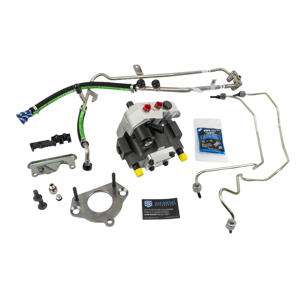 X-(Back End) S&S CP4 To DCR Pump Conversion - 6.7 Powerstroke (2011-2024)