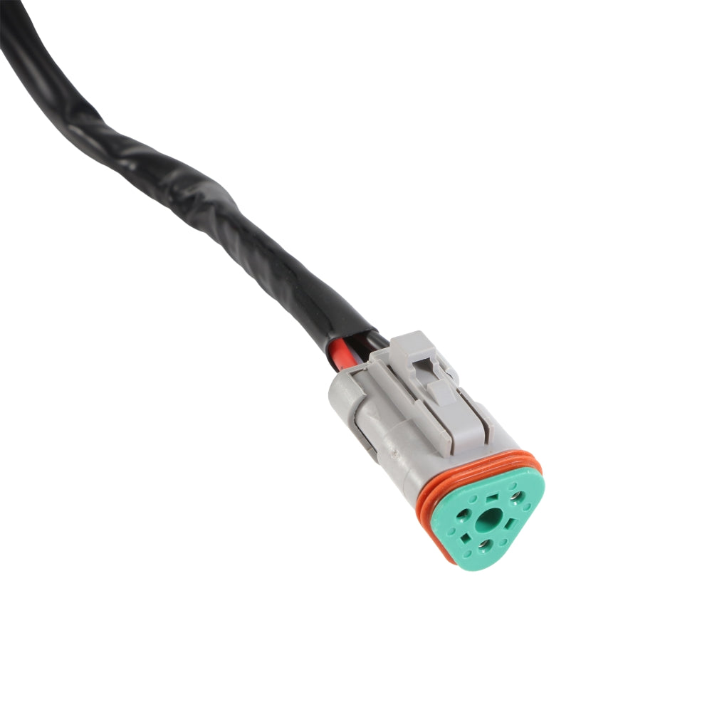 Color Play Series RGB Version 6-LED Pod Light Power Wiring Harness Kit with 3 PIN DT Plug
