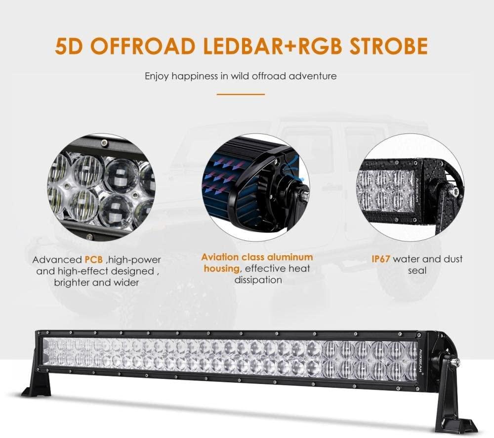 V-Series RGB Color Changing Off Road LED Light Bar