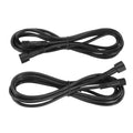 2Pcs 1.2M NEW Vibrant Series RGB Rock Light Extension Wire Cable
