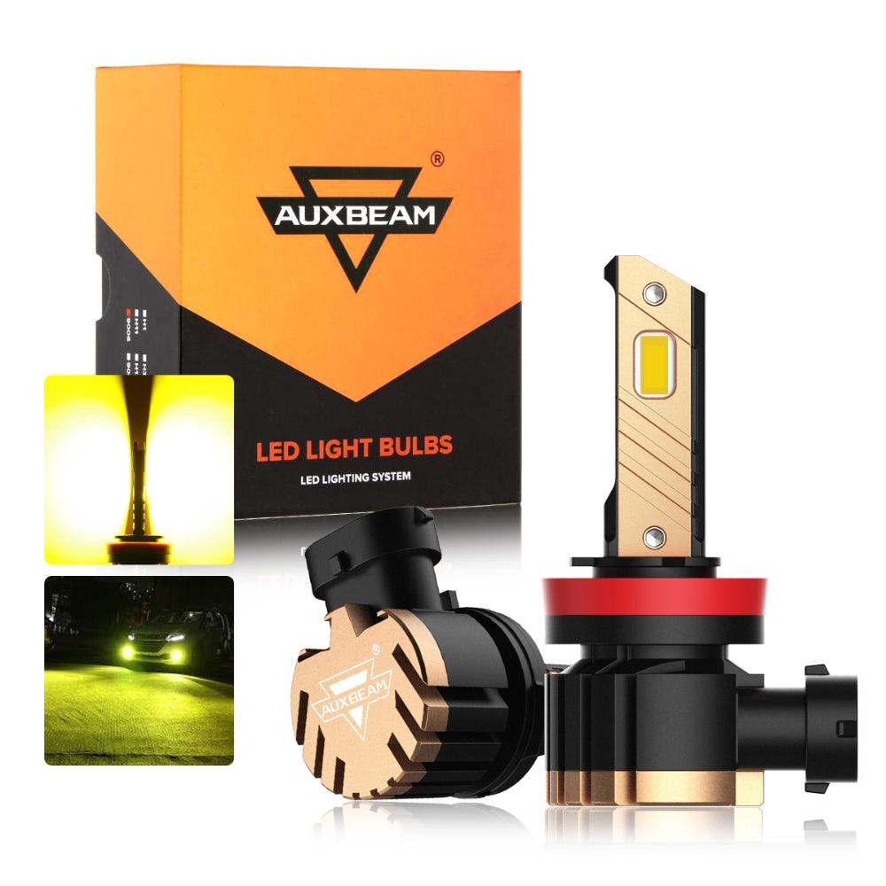 H11 H9 H8 H16JP LED FOG Light/DRL Bulbs 44W 8000LM 3000K Golden Yellow Z3 Series | 2 Bulbs