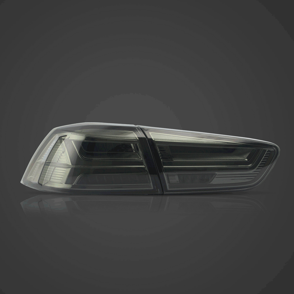 LED Tail Light Assembly With Sequential Turn Signal For 2008-2017 Mitsubishi Lancer & EVO X