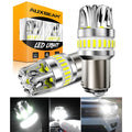 1157 BAY15D LED Backup Reverse/Turn Signal/Brake Tail Light Bulbs 14W 6000LM CAN-Bus Error Free 6500K White Y2 Series | 2 Bulbs
