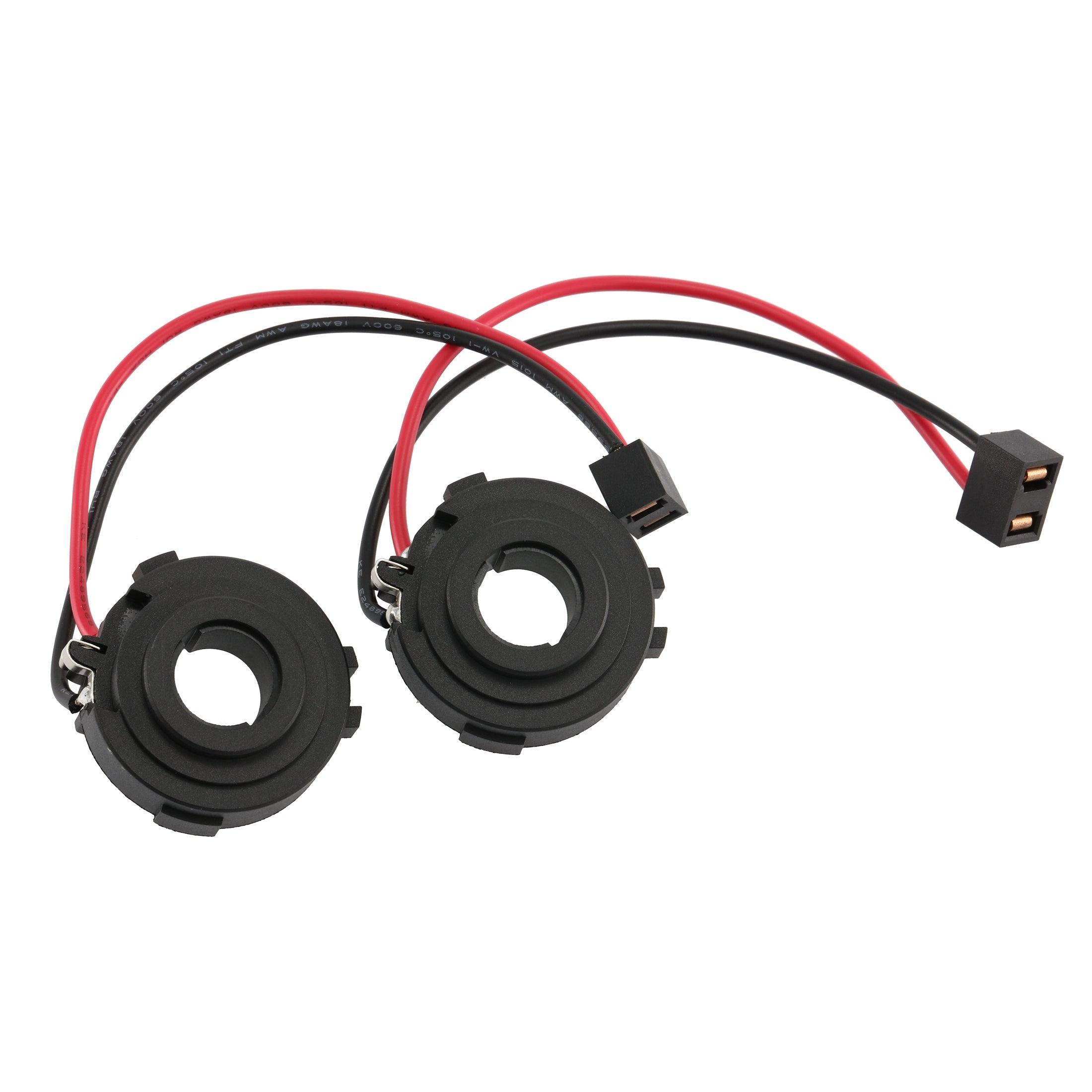 H7 LED Light Bulb Base Holders Fit Golf 7 MK7 Golf 6/Benz Marco Polo Camper V-Class Vito W447 Cabrio Tiguan/Scirocco 4pcs/Set