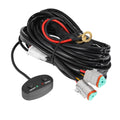 2.5M Wiring Harness Customized for AUXBEAM Pod Lights with Single DRL