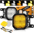 Color Play Series 3 Inch LED Fog Light Kit For Ford Honda Nissan Subaru Acura