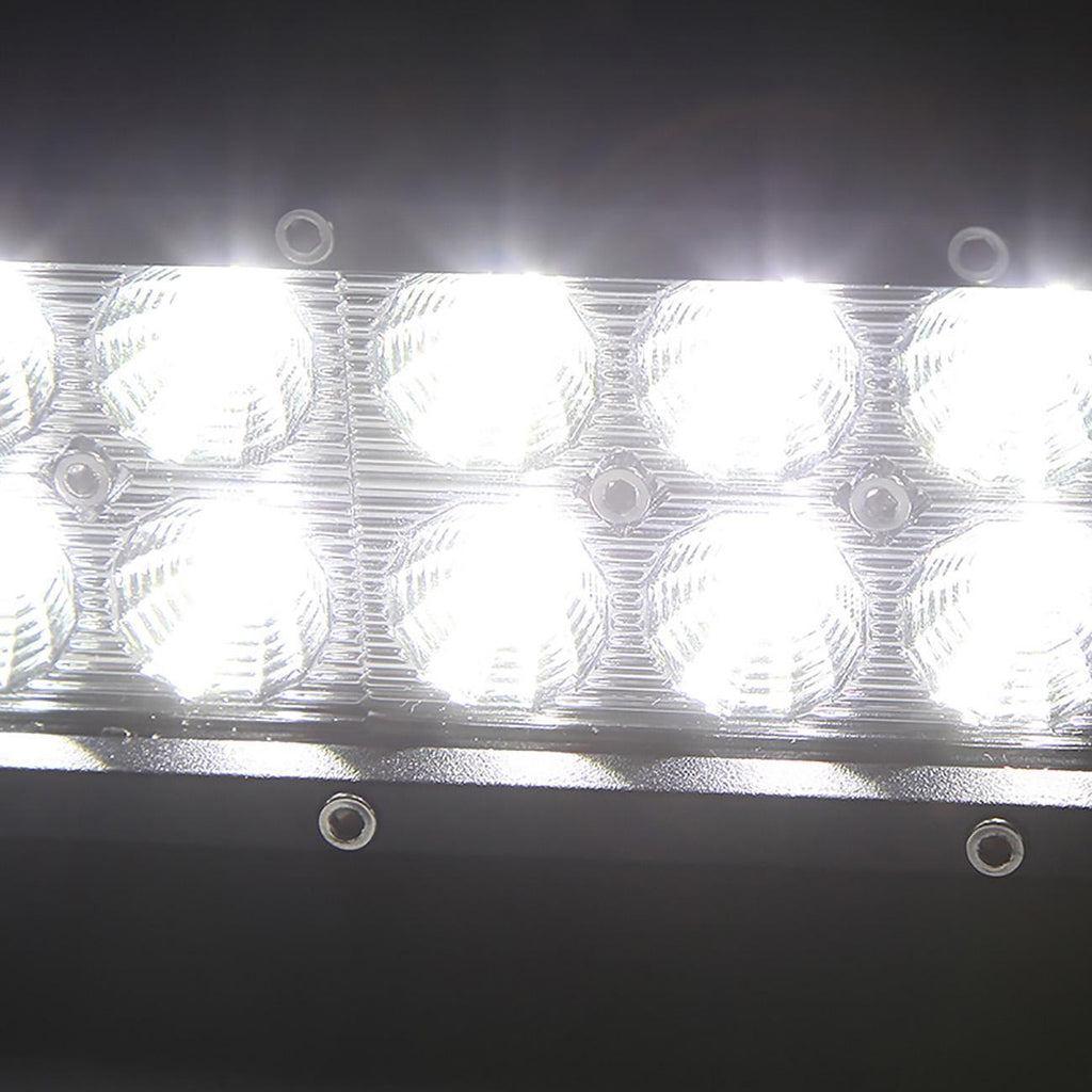 6.5 inch Classic-SM Series Dual Row LED Light Bar 6000K White Spot/Flood