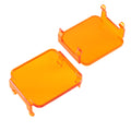 FA Series 4 Inch LED Pod Lights Dark Amber Cover Light Shield Cover