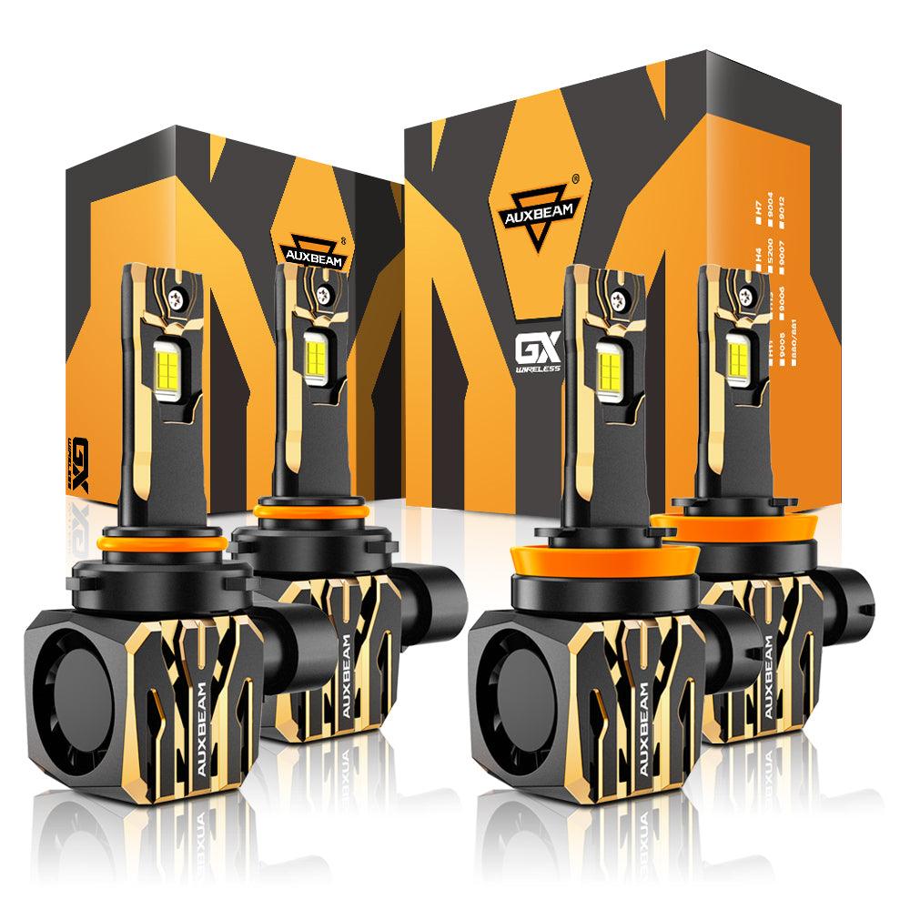 🆕GX Plug&Play Series 30000LM 120W LED Headlight Bulbs 6500K Cool White