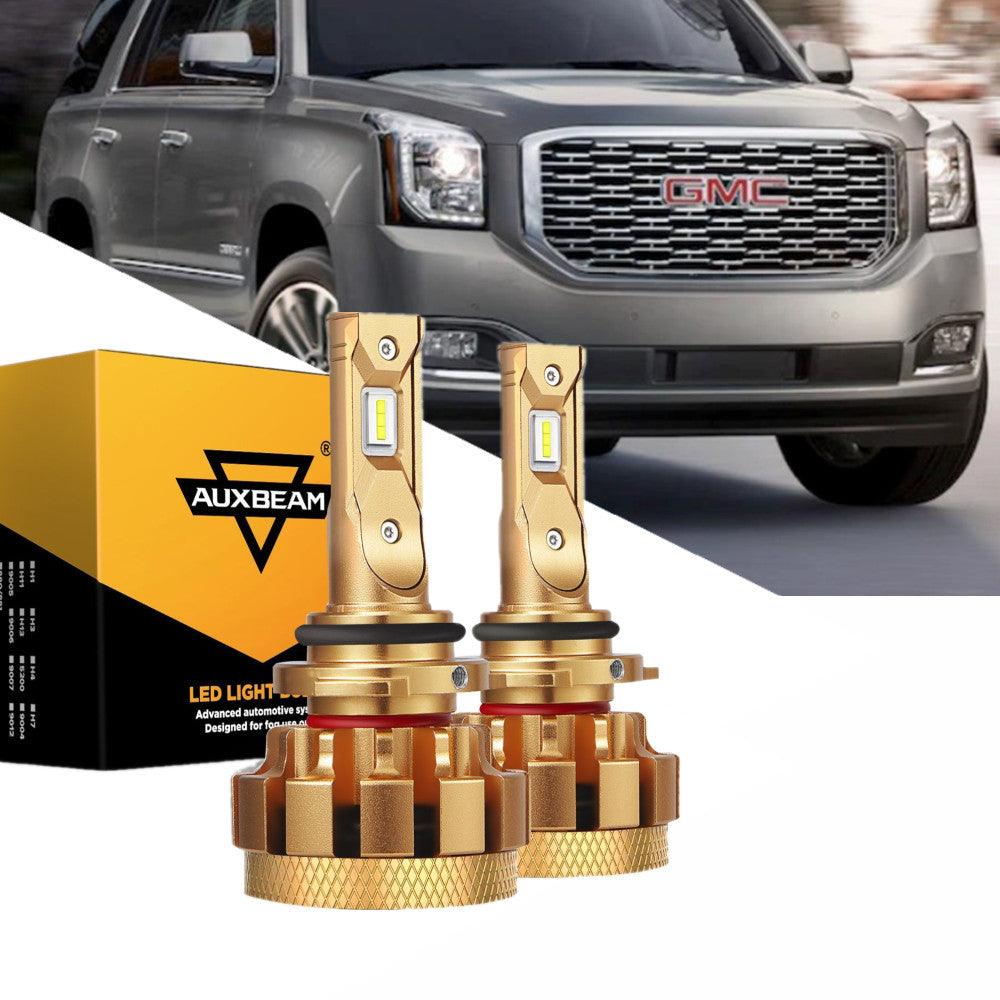 For 2000-2001 GMC Yukon XL 1500 F-16 Plus Series Built-in Canbus Automotive Grade 14000LM LED Light Bulbs High Low Beam Bundle