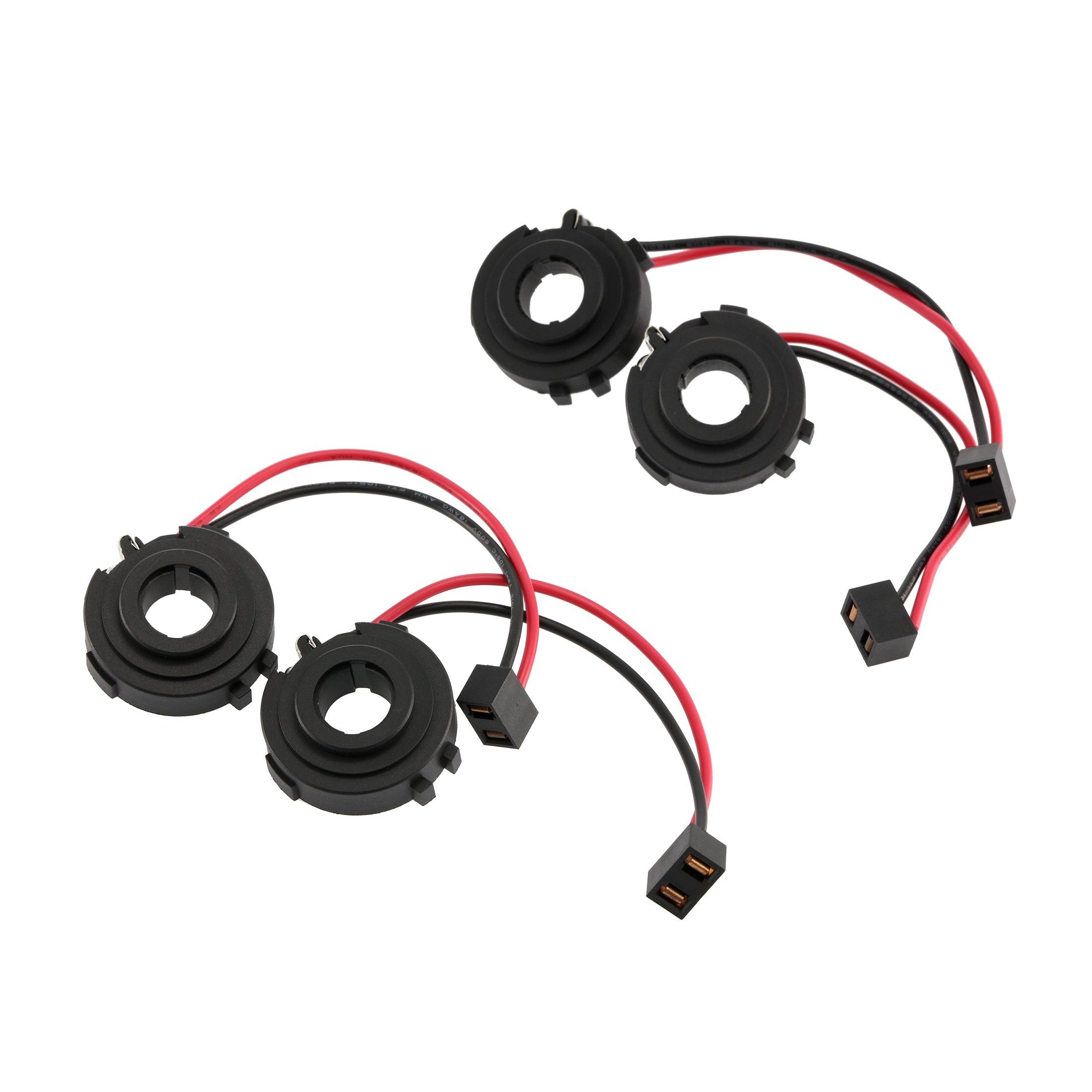 H7 LED Light Bulb Base Holders Fit Golf 7 MK7 Golf 6/Benz Marco Polo Camper V-Class Vito W447 Cabrio Tiguan/Scirocco 4pcs/Set
