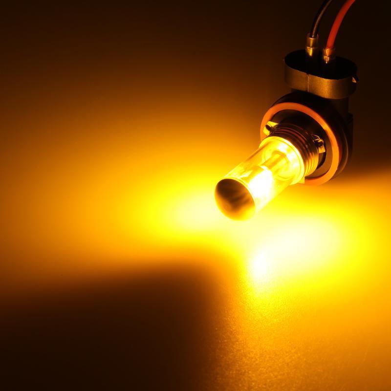 (2pcs/set) H11/H16JP SMD 20W 7000LM Natural White/AMBER Led Fog Light Bulbs