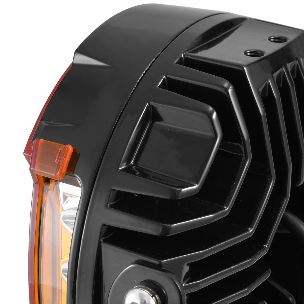 V-ULTRA Series 3/5/7 Inch LED Pod Lights Dark Amber Cover Light Shield Cover