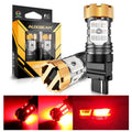 🆕T25 3157 3156 LED Brake/Tail Light Bulbs 50W 4000LM CAN-Bus Error Free Red B21-PRO Series | 2 Bulbs