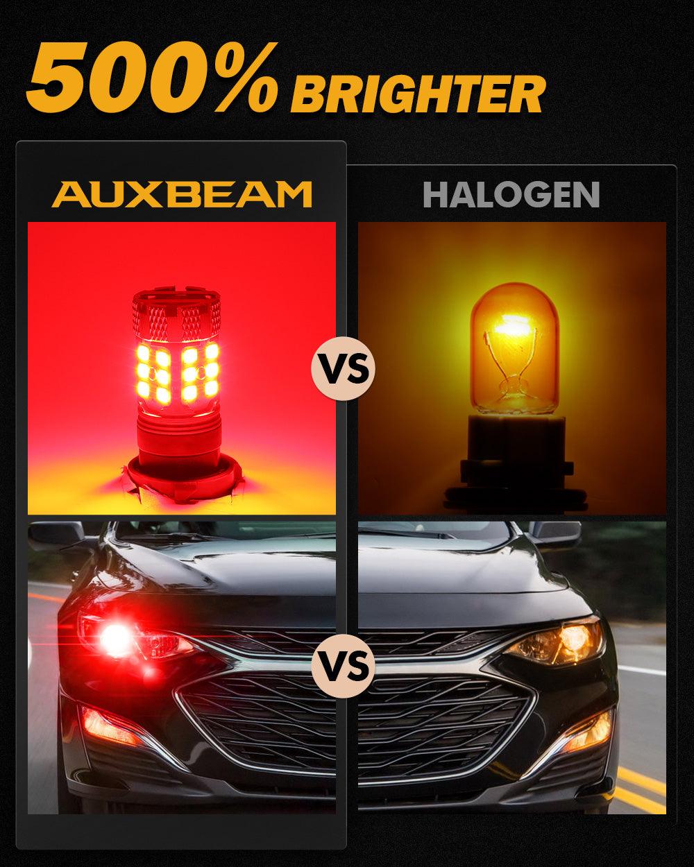 🆕 1157 BAY15D LED Brake/Tail Light Bulbs 50W 4000LM CAN-Bus Error Free Red B21-PRO Series | 2 Bulbs