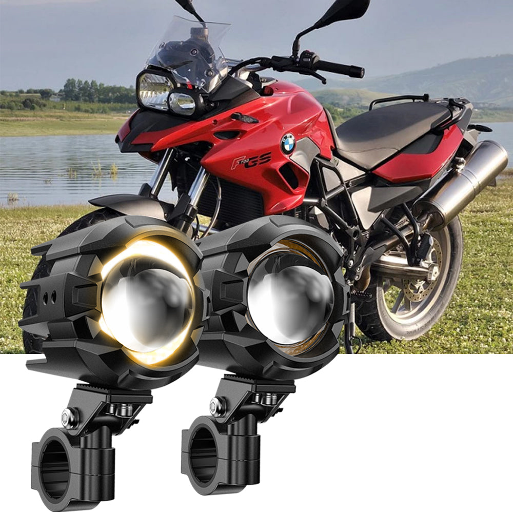 2014 BMW F700 GS Motorcycle LED Spotlight Light 3+5 Light Modes