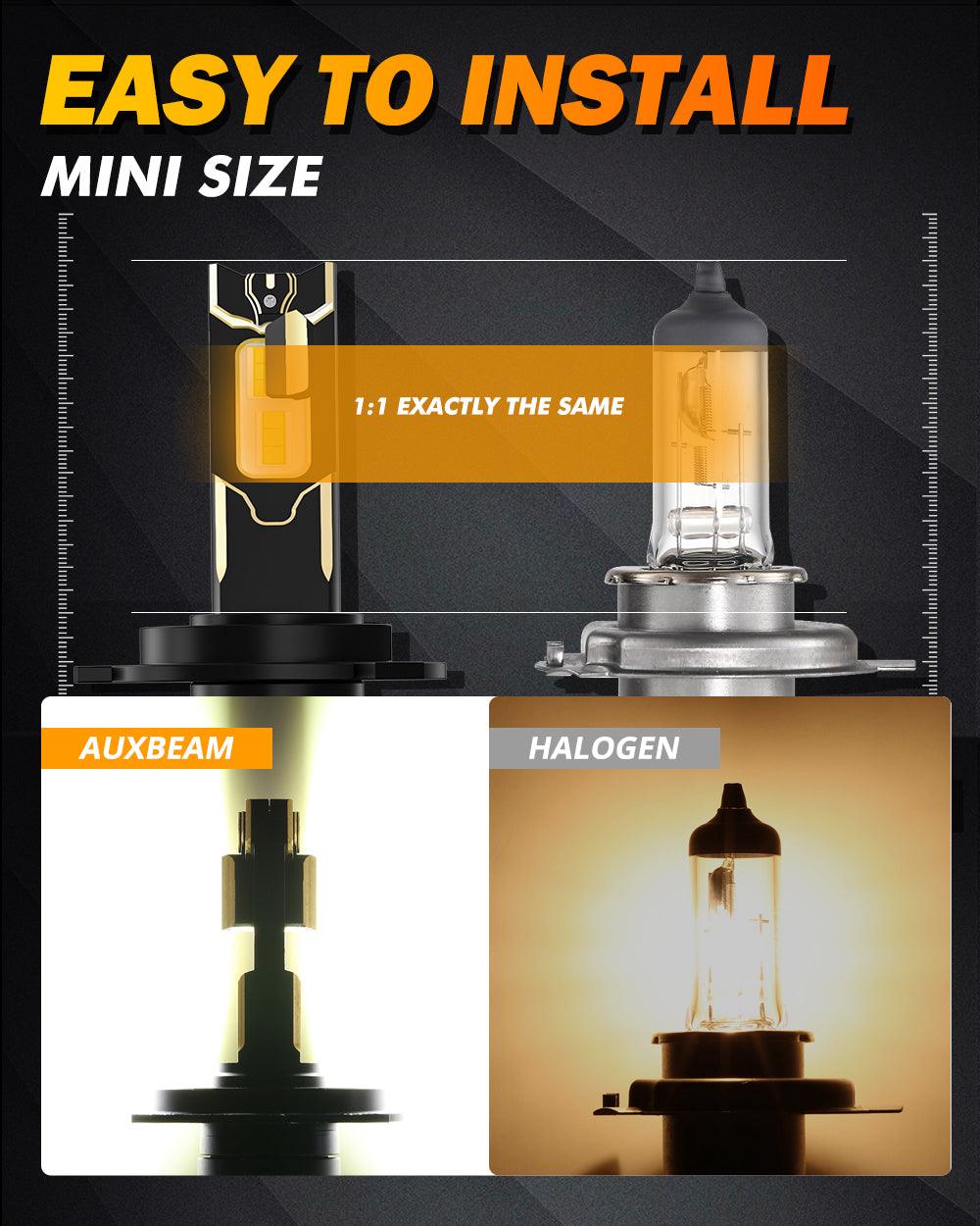 For 2001-2003 Toyota Sienna H4 LED Headlight Bulbs