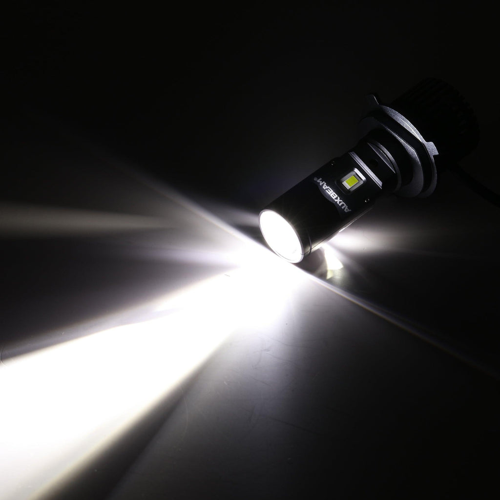 H4 LED Headlight Bulbs 110W 10000LM Mini Bi-LED Projector Lens Headlight 6000K Cool White | 2 Bulbs