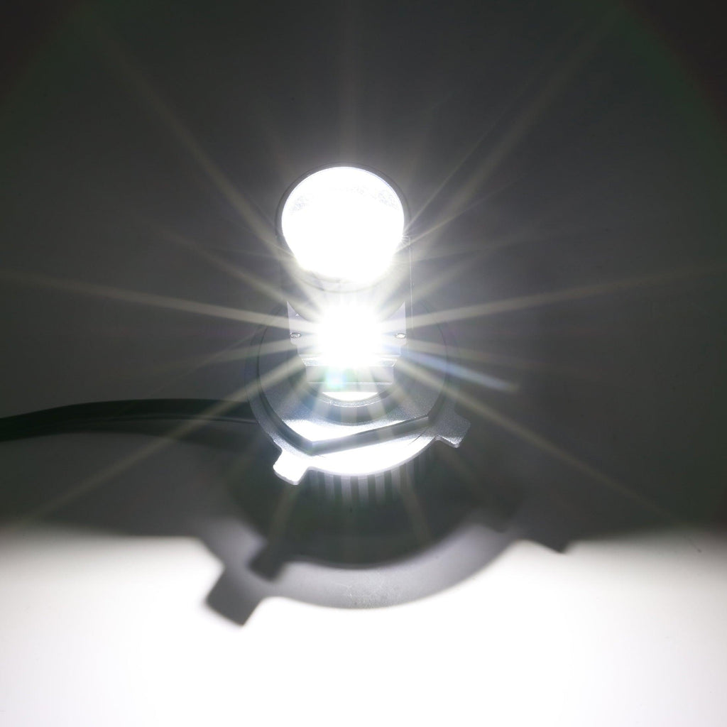 H4 LED Headlight Bulbs 110W 10000LM Mini Bi-LED Projector Lens Headlight 6000K Cool White | 2 Bulbs