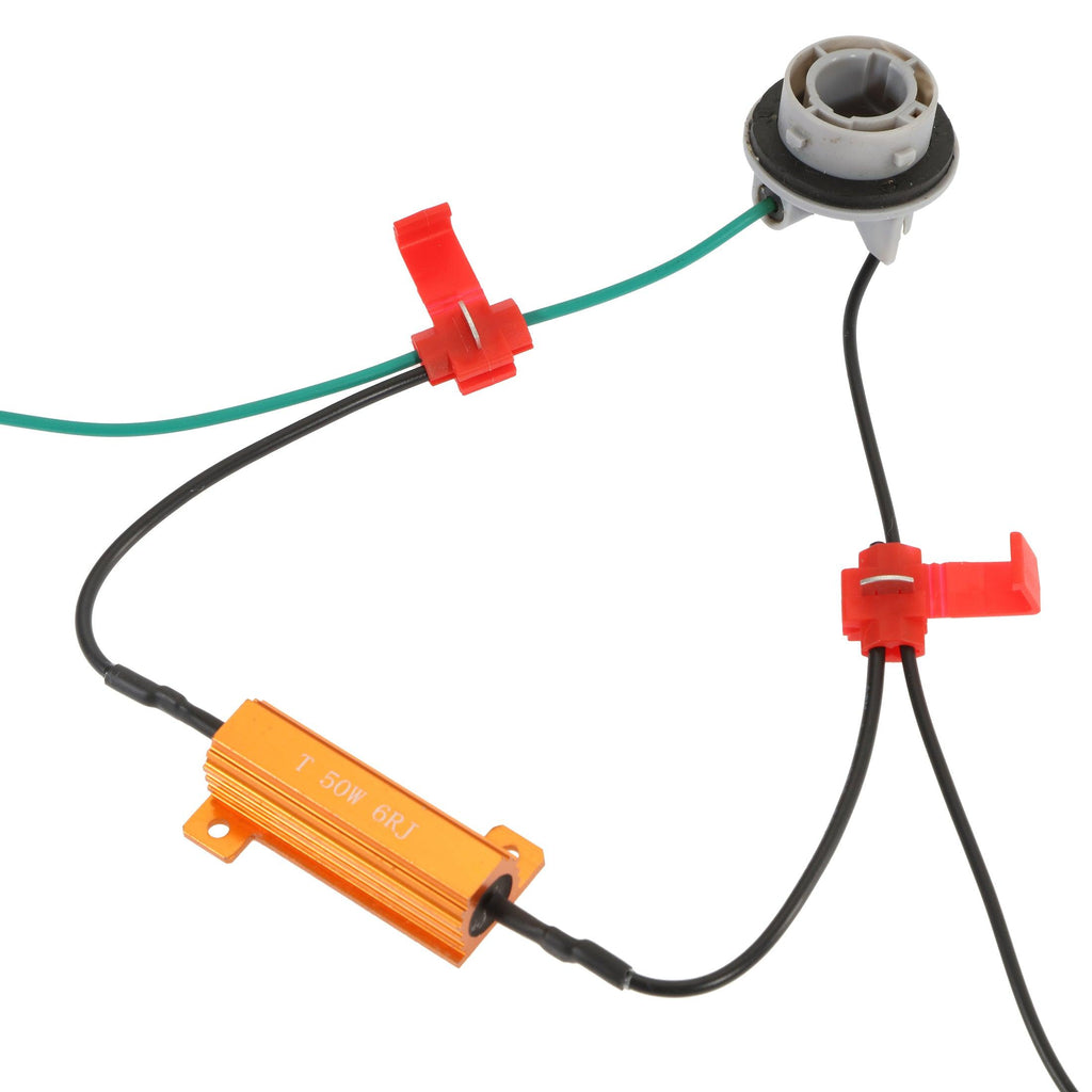 (DIY) Anti Flicker CANBUS Resistors Decoder Avoid Fast Hyper Flash Turn Signal Blink Light Dashboard Error Code