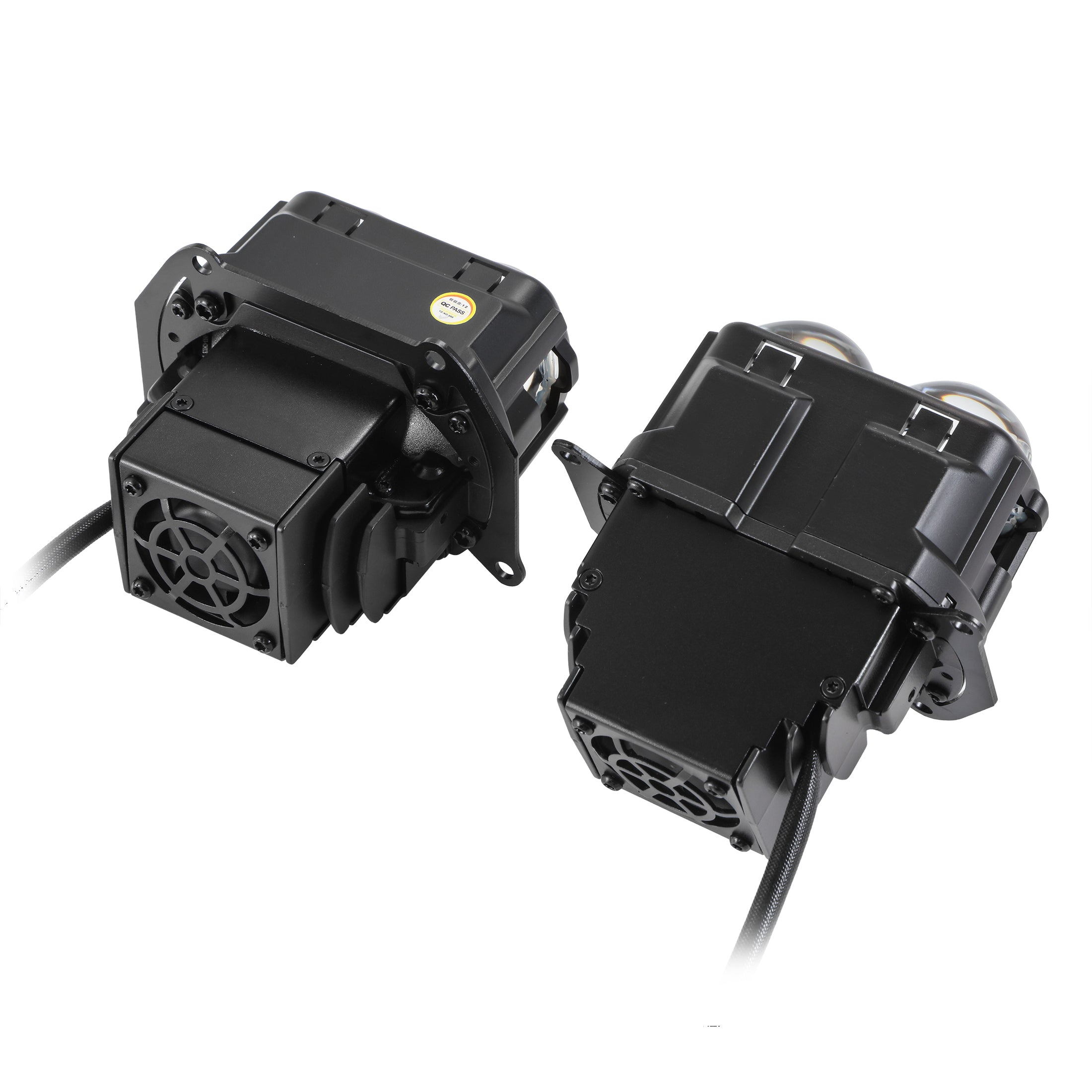 🆕3.5 inch 132W Hyperbolic Rectangular Bi-LED Projector Lens Headlight K9 Series, Retrofit Cutting Installation for Cars | 2pcs/Set