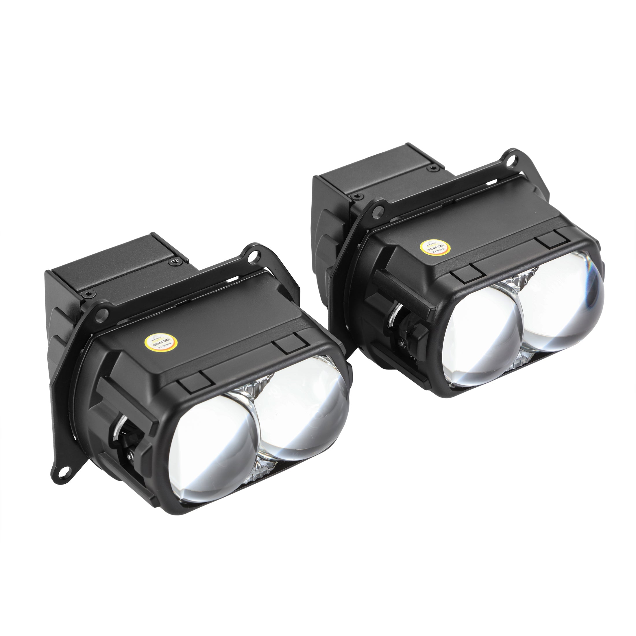 🆕3.5 inch 132W Hyperbolic Rectangular Bi-LED Projector Lens Headlight K9 Series, Retrofit Cutting Installation for Cars | 2pcs/Set