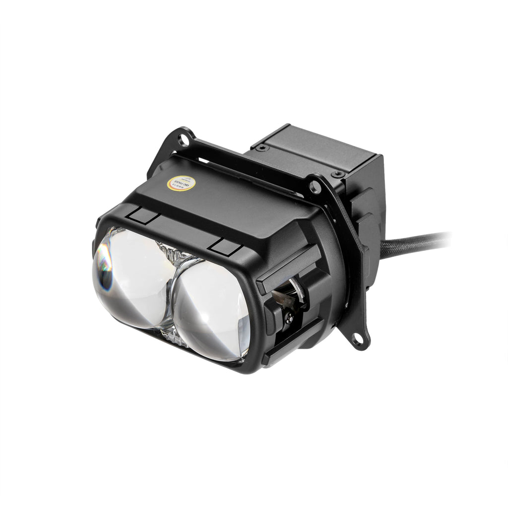 🆕3.5 inch 132W Hyperbolic Rectangular Bi-LED Projector Lens Headlight K9 Series, Retrofit Cutting Installation for Cars | 2pcs/Set