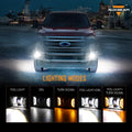 (2pcs/set) LED Fog Lights Assembly with DRL/ Turn Signal Lights for Ford F150 2015 2016 2017 2018 2019 2020