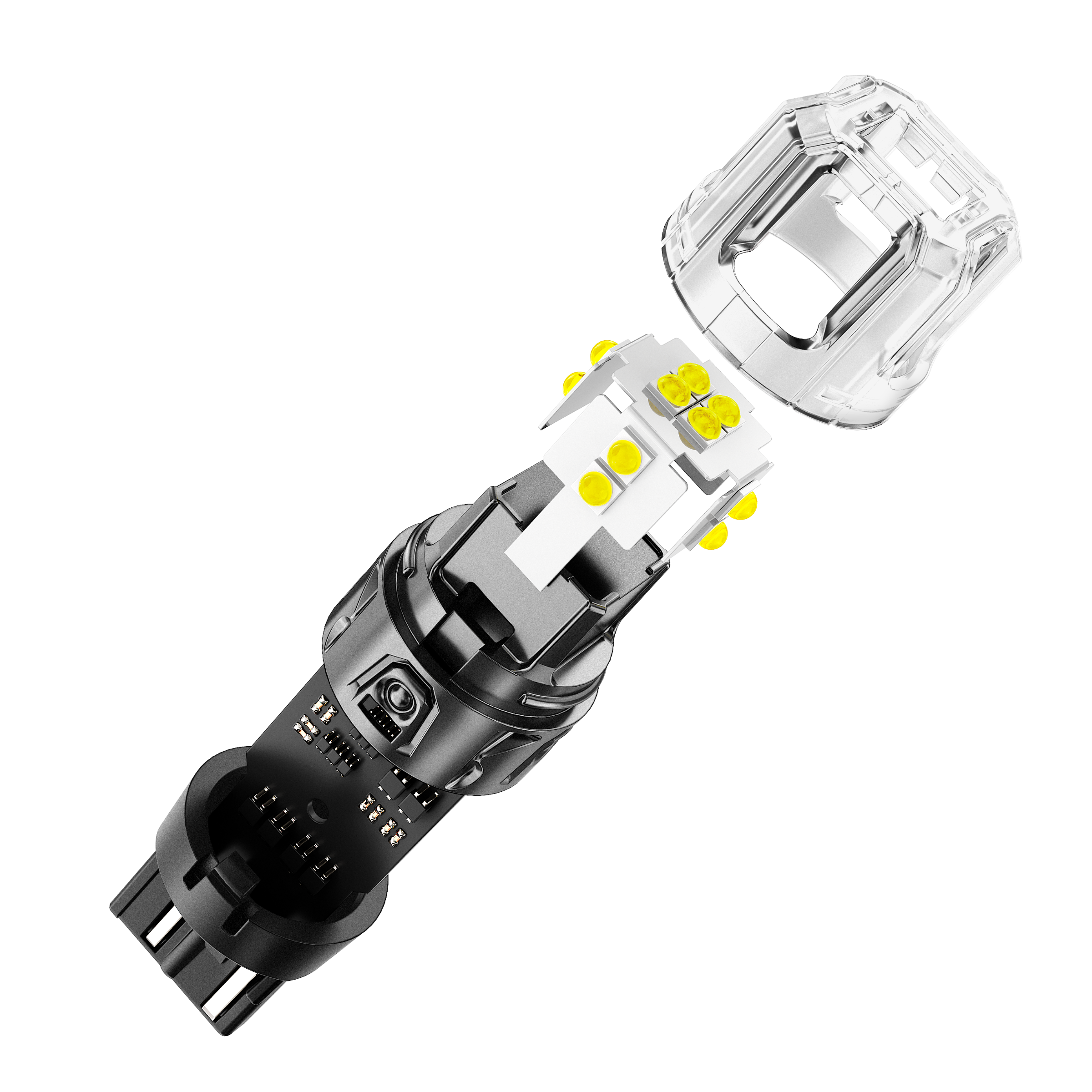 🆕T20 7443 7440 LED Backup Reverse/Turn Signal/Brake Tail Light Bulbs 13W 500% High Brightness CAN-Bus Error Free 6500K White B52 Series | 2 Bulbs