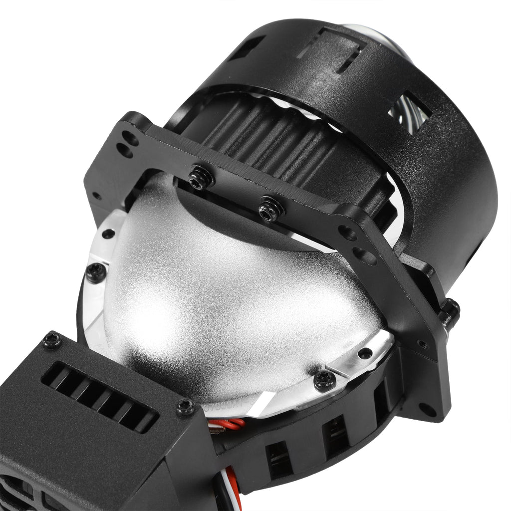 🆕3 Inch 140W Hyperboloid Bi-LED Direct Projector Lens Headlight K9 Series Retrofit Cutting Installation for Car | 2PCS/set