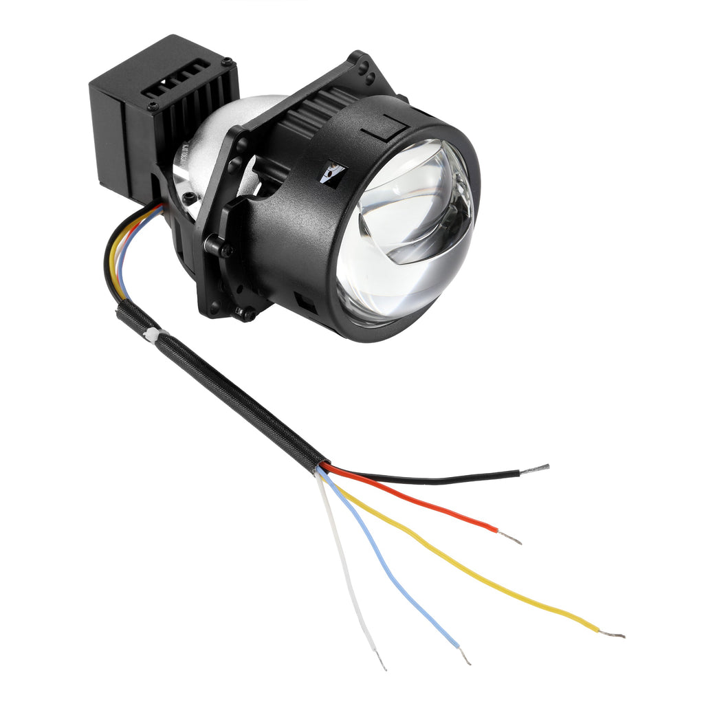 🆕3 Inch 140W Hyperboloid Bi-LED Direct Projector Lens Headlight K9 Series Retrofit Cutting Installation for Car | 2PCS/set
