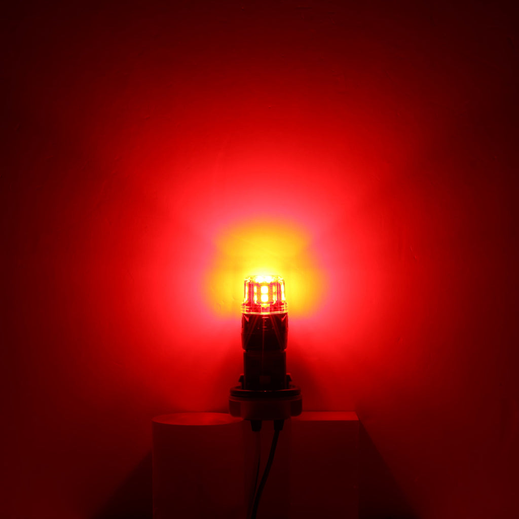 🆕T20 7443 7440 LED Brake/Tail Light 11W 500% High Brightness CAN-Bus Error Free Red B52 Series | 2 Bulbs