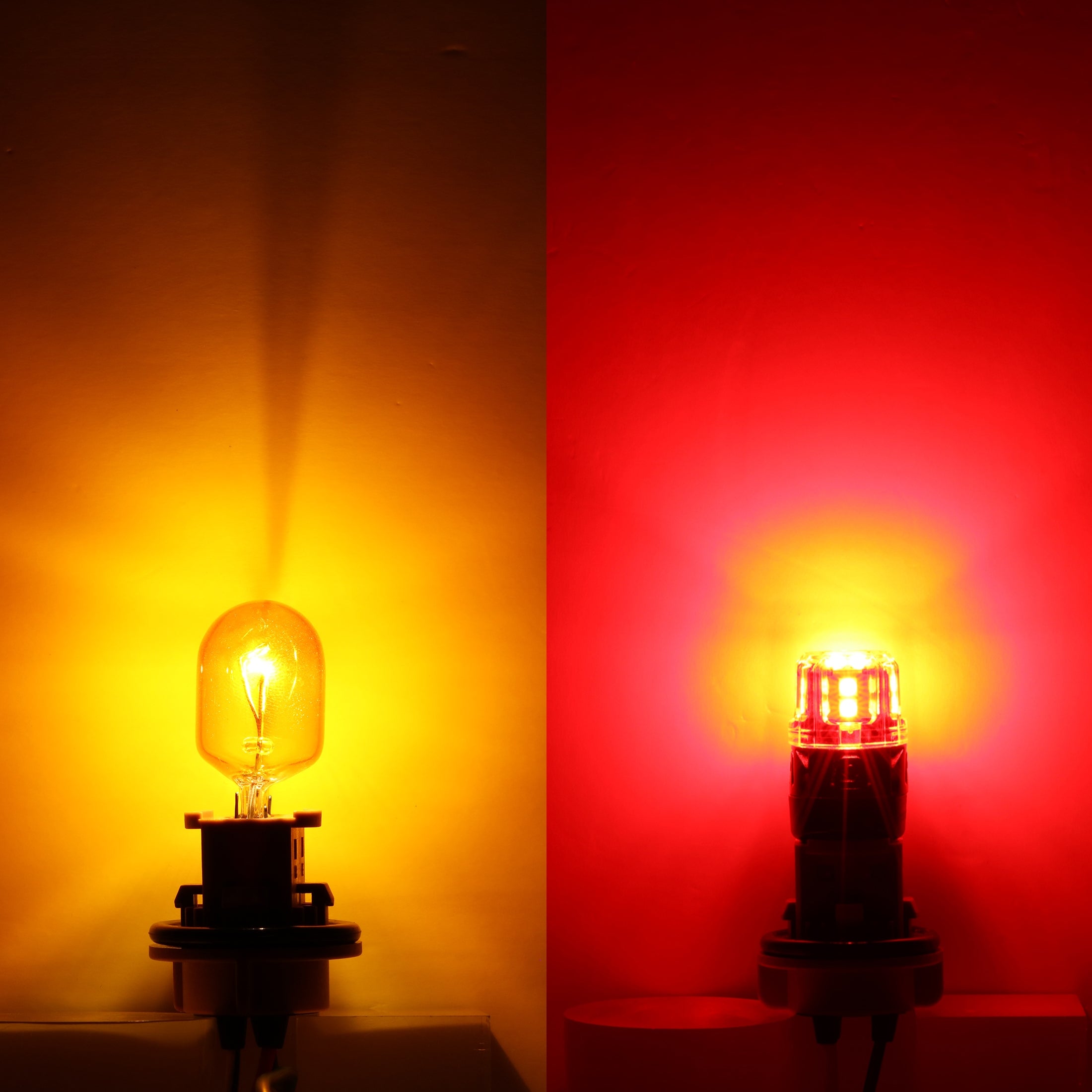 🆕T20 7443 7440 LED Brake/Tail Light 11W 500% High Brightness CAN-Bus Error Free Red B52 Series | 2 Bulbs
