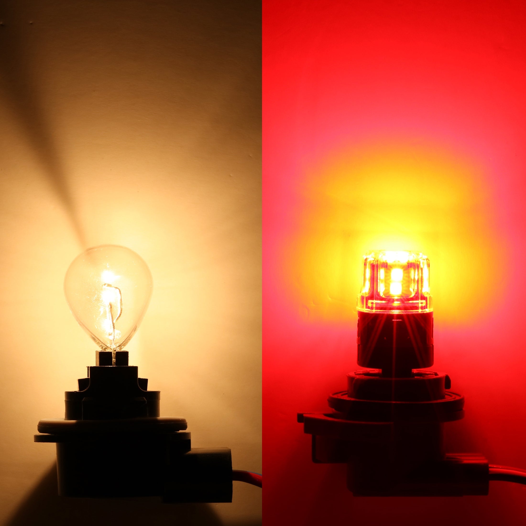 🆕T25 3157 3156 LED Brake/Tail Light Bulbs 11W 500% High Brightness CAN-Bus Error Free Red B52 Series