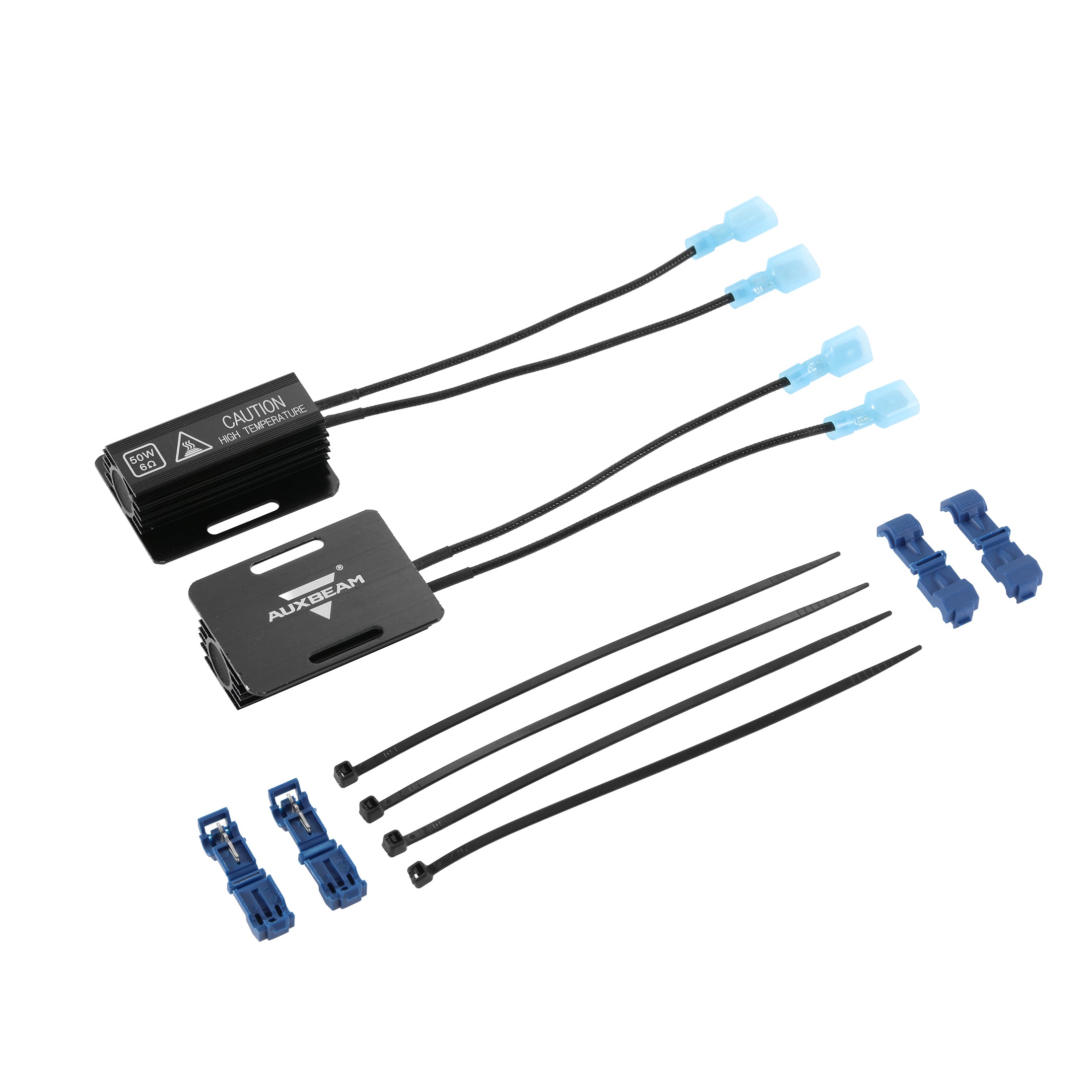 🆕DIY C9-Model Decoder Anti-Flicker CANBUS Resistors Decoder Avoid Fast Hyper Flash Turn Signal Blink Light Dashboard Error Code 2pcs/Set