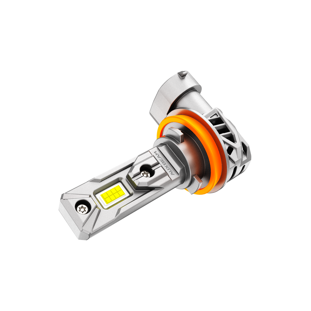 🆕H11+H11 LED Headlight Bulbs 70W 20000LM Q26 Series 1:1 Size Plug-n-Play 6500K Cool White | 4 Bulbs