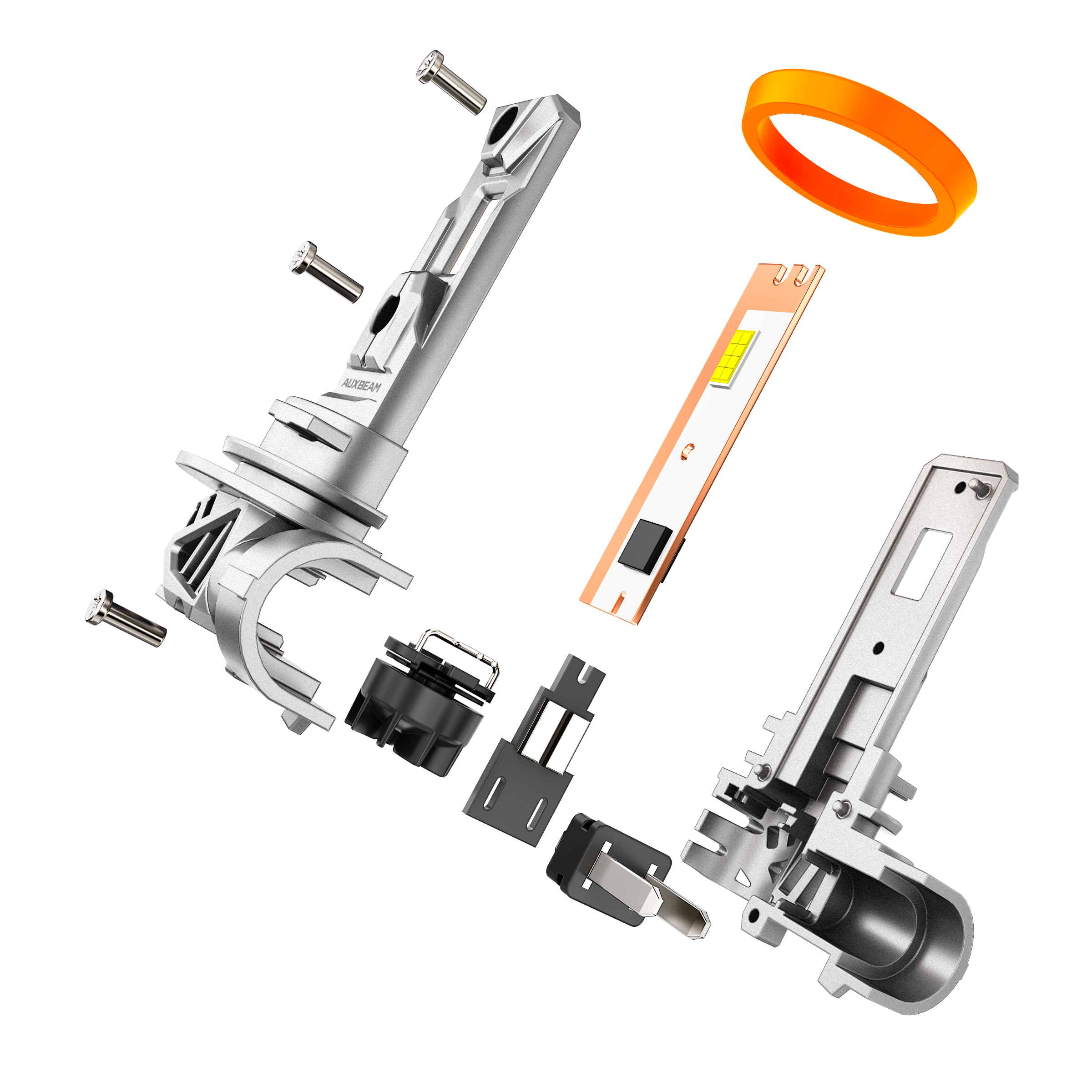 🆕H11/H9/H8 LED Headlight Bulbs 70W 20000LM Q26 Series 1:1 Size Plug-n-Play 6500K Cool White | 2 Bulbs