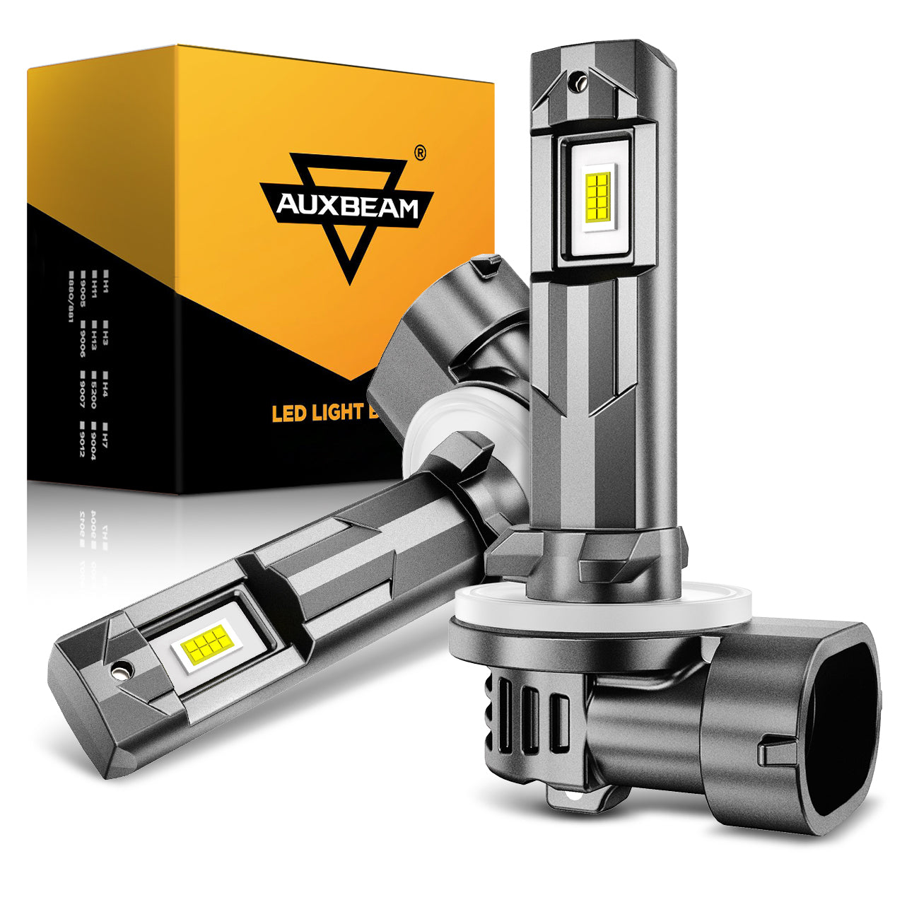 881 886 889 894 896 898 LED Fog Light/DRL Bulbs 60W 12000LM 6500K Cool White Q6 Series | 2 Bulbs