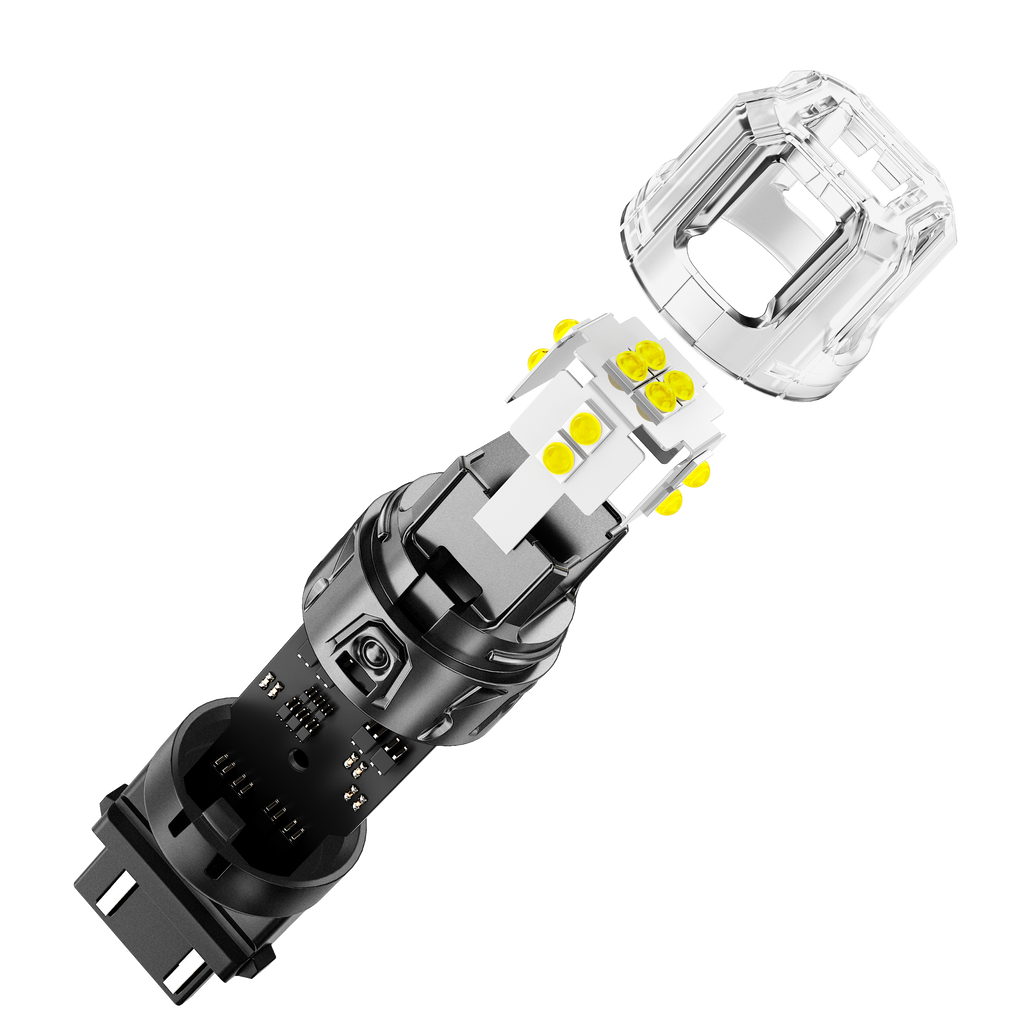 🆕T25 3157 3156 LED Backup Reverse/Turn Signal/Brake Tail Light Bulbs 13W 500% High Brightness CAN-Bus Error Free 6500K White B52 Series | 2 Bulbs