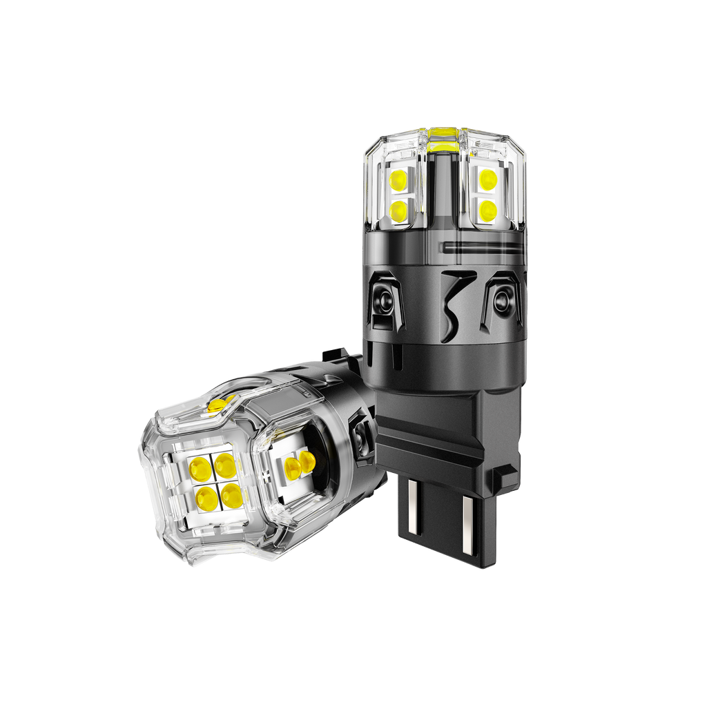 🆕T25 3157 3156 LED Backup Reverse/Turn Signal/Brake Tail Light Bulbs 13W 500% High Brightness CAN-Bus Error Free 6500K White B52 Series | 2 Bulbs