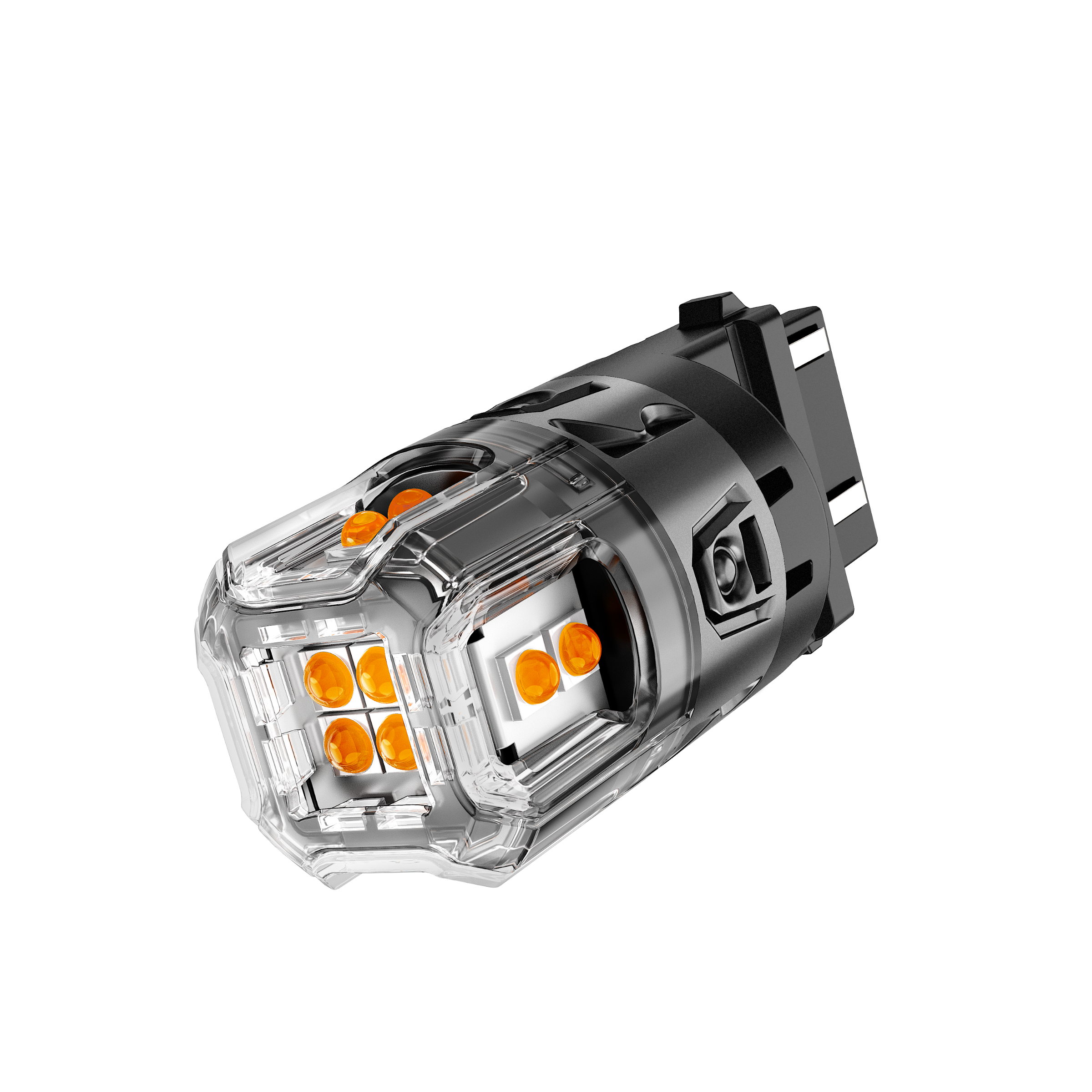 🆕T25 3157 3156 LED Turn Signal Light Rear/Front, Side Marker Light Bulbs 13W 500% High Brightness CAN-Bus Error Free 3000K Amber B52 Series | 2 Bulbs