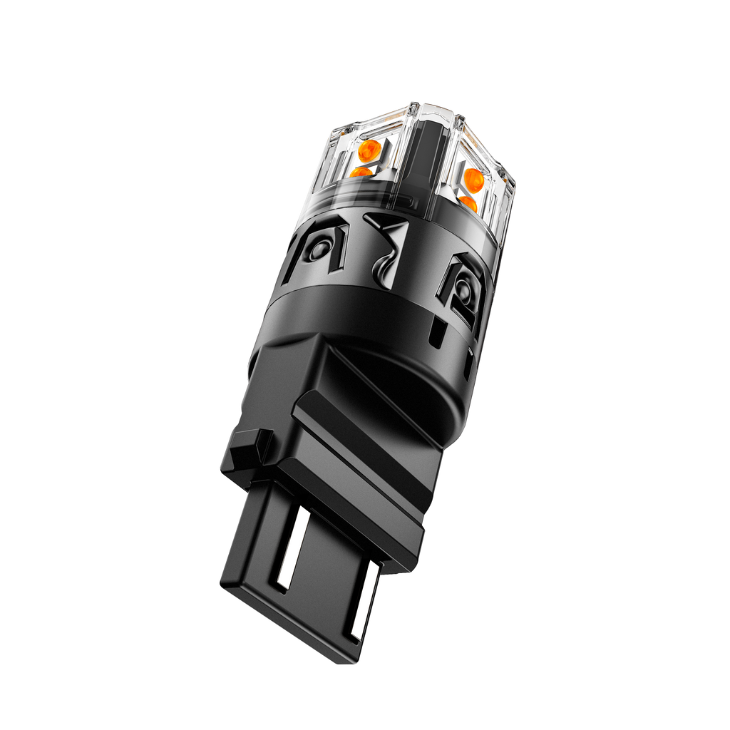 🆕T25 3157 3156 LED Turn Signal Light Rear/Front, Side Marker Light Bulbs 13W 500% High Brightness CAN-Bus Error Free 3000K Amber B52 Series | 2 Bulbs