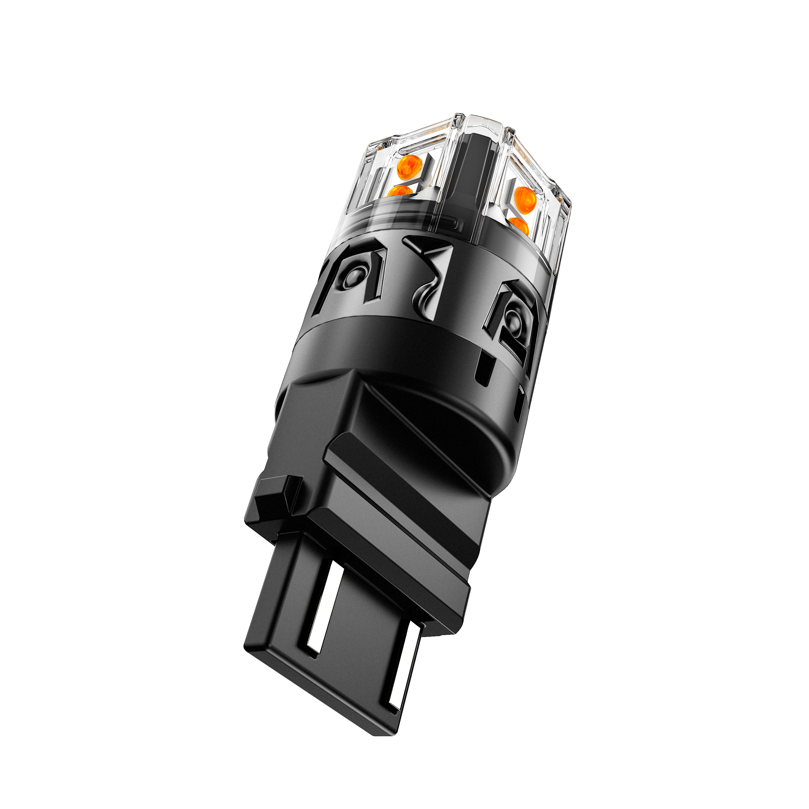 🆕T25 3157 3156 LED Turn Signal Light Rear/Front, Side Marker Light Bulbs 13W 500% High Brightness CAN-Bus Error Free 3000K Amber B52 Series | 2 Bulbs