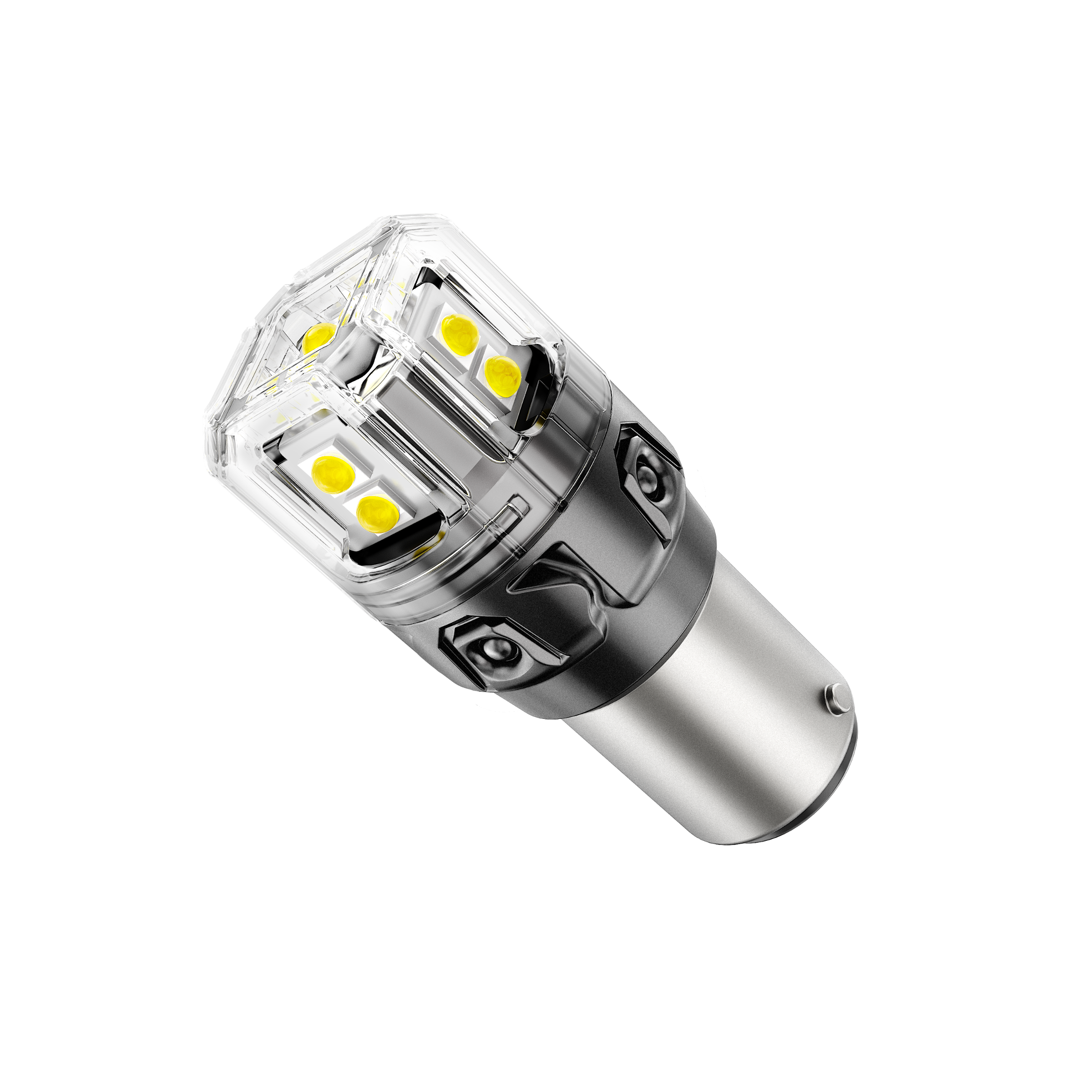 🆕1157 BAY15D LED Backup Reverse/Turn Signal/Brake Tail Light Bulbs 13W 500% High Brightness CAN-Bus Error Free 6500K White B52 Series | 2 Bulbs