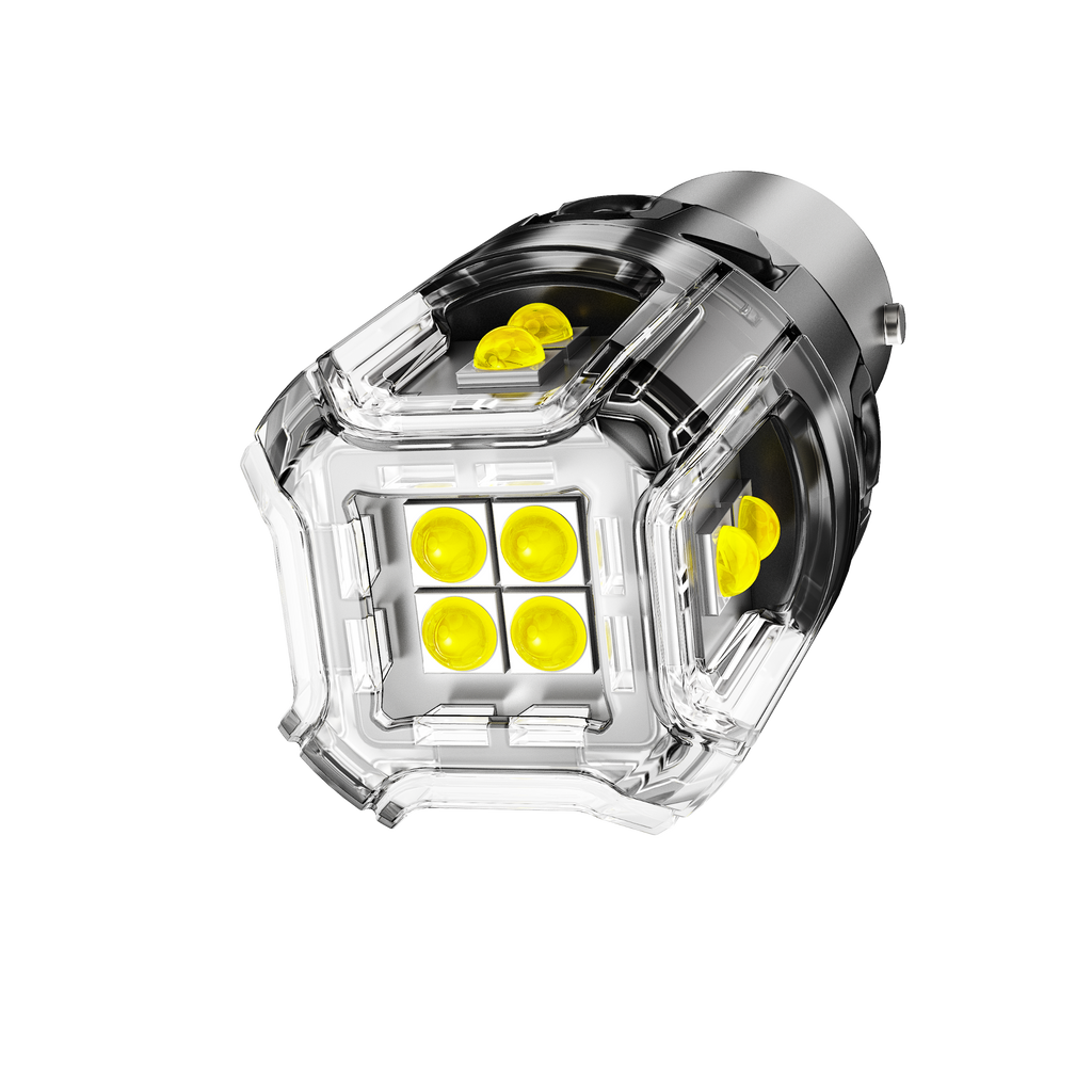 🆕1157 BAY15D LED Backup Reverse/Turn Signal/Brake Tail Light Bulbs 13W 500% High Brightness CAN-Bus Error Free 6500K White B52 Series | 2 Bulbs