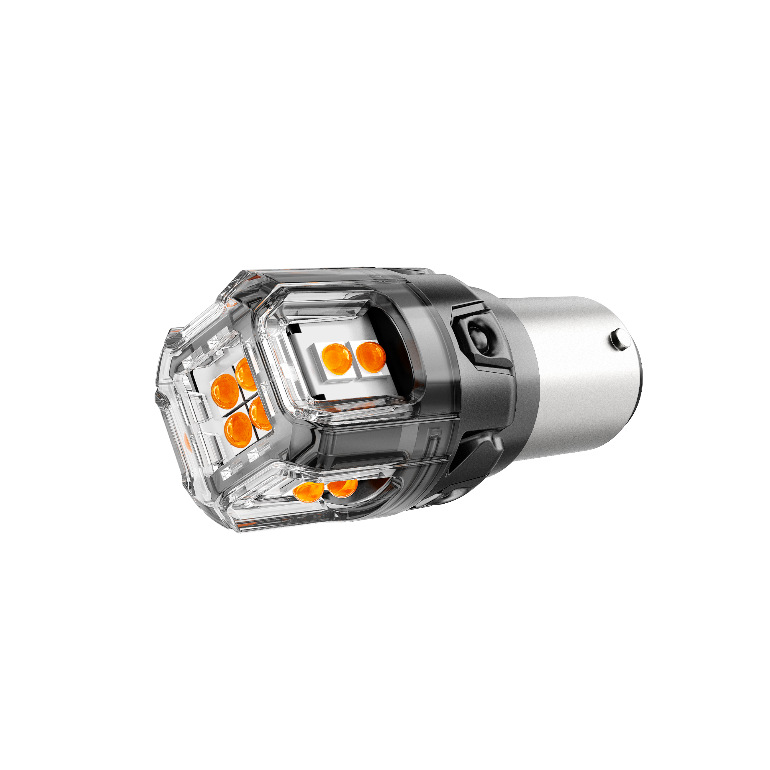 🆕1157 BAY15D LED Turn Signal Light Rear/Front, Side Marker Light Bulbs 13W 500% High Brightness CAN-Bus Error Free 3000K Amber B52 Series | 2 Bulbs