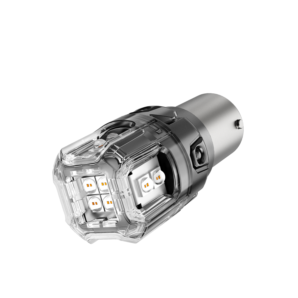 🆕1157 BAY15D LED Brake/Tail Light Bulbs 11W 500% High Brightness CAN-Bus Error Free Red B52 Series | 2 Bulbs
